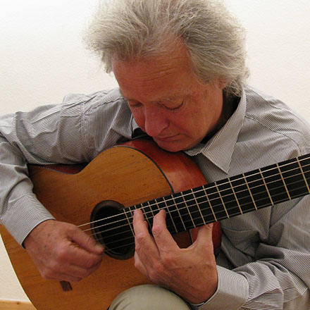 Carlo Domeniconi, composer and guitarist. Photo by David John